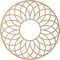 Ekena Millwork Cannes Wood Fretwork Pierced Ceiling Medallion, Alder, 32"OD x 11"ID x 3/8"T CMWP32X32X0375CNAL - alternate 2